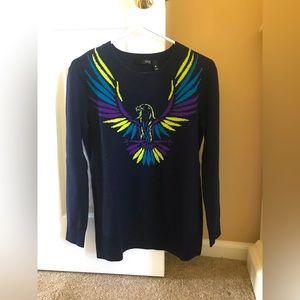 Aqua cashmere sweater